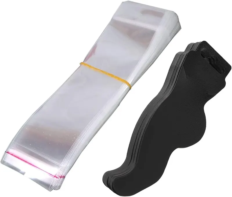 Dzrige Foot Shaped Anklet Display Cards – Ideal for retail and craft displays