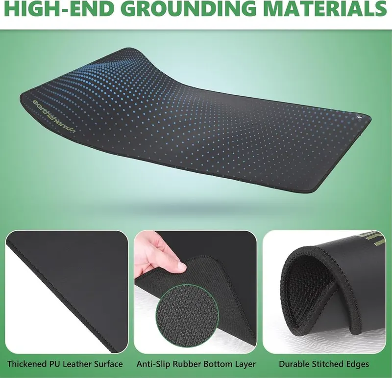 Earthzhenxin 2 Pack Grounding Mat – Portable multi-use layout