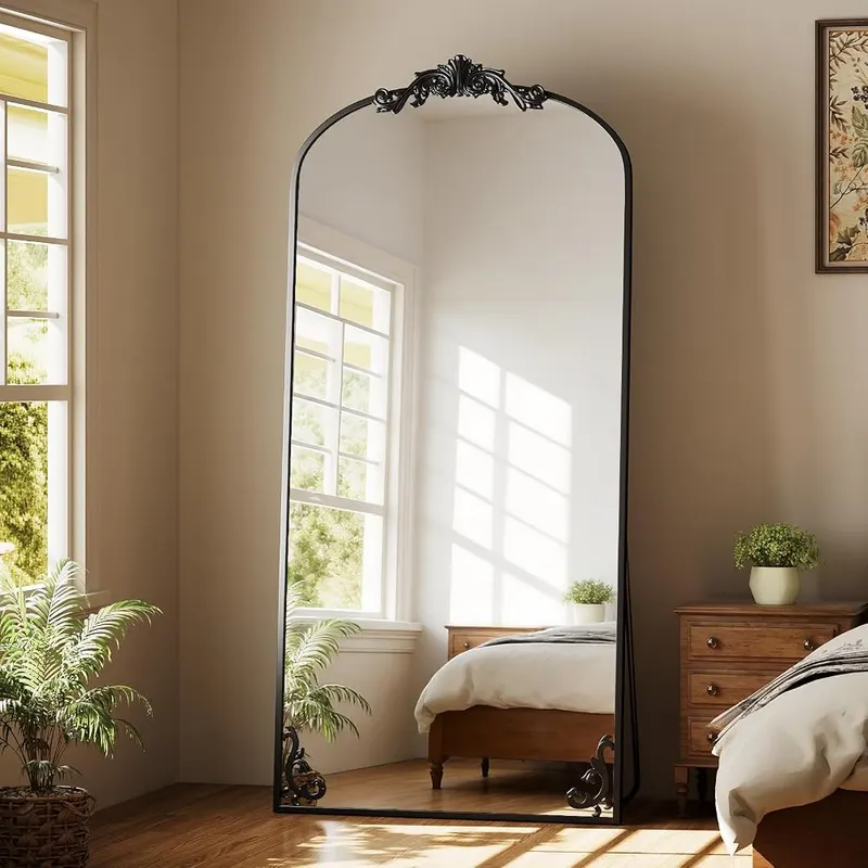 Easly 32″X71″ Black Full Length Mirror