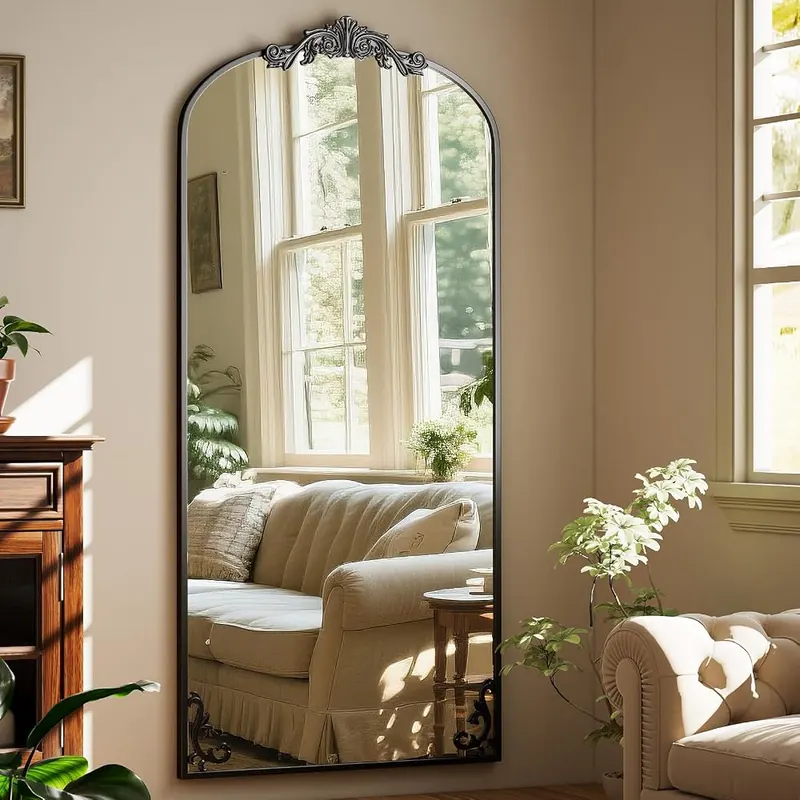 Easly 32″X71″ Black Full Length Mirror – product photo 9 of 9
