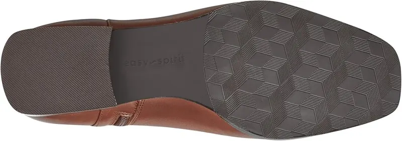 Easy Spirit Womens Sidney Bootie Medium Brown Leather – product photo 3 of 5
