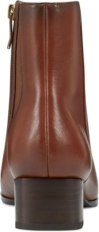 Easy Spirit Womens Sidney Bootie Medium Brown Leather – product photo 4 of 5