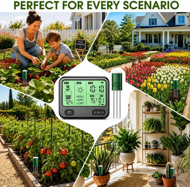 EDGEVEIL 4-in-1 Soil Moisture Meter – product photo 8 of 9