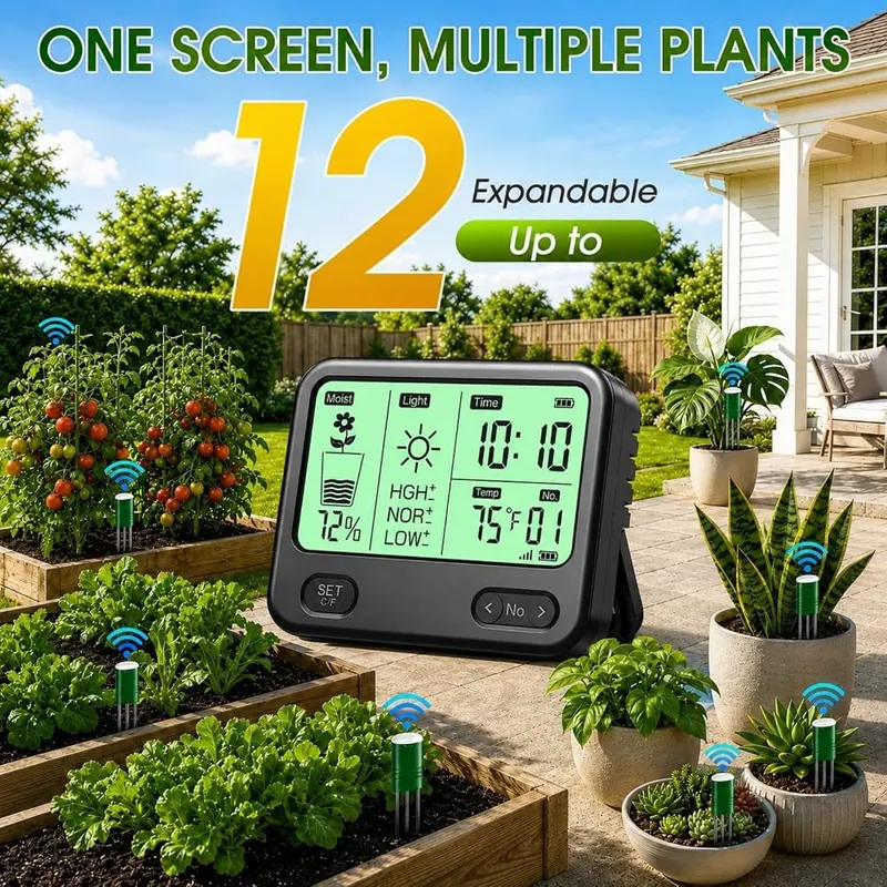 EDGEVEIL 4-in-1 Soil Moisture Meter – product photo 9 of 9