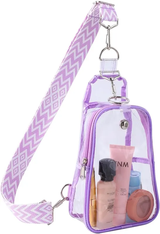Edraco Clear Sling Bag Stadium Approved – Clear Bag Stadium Approved