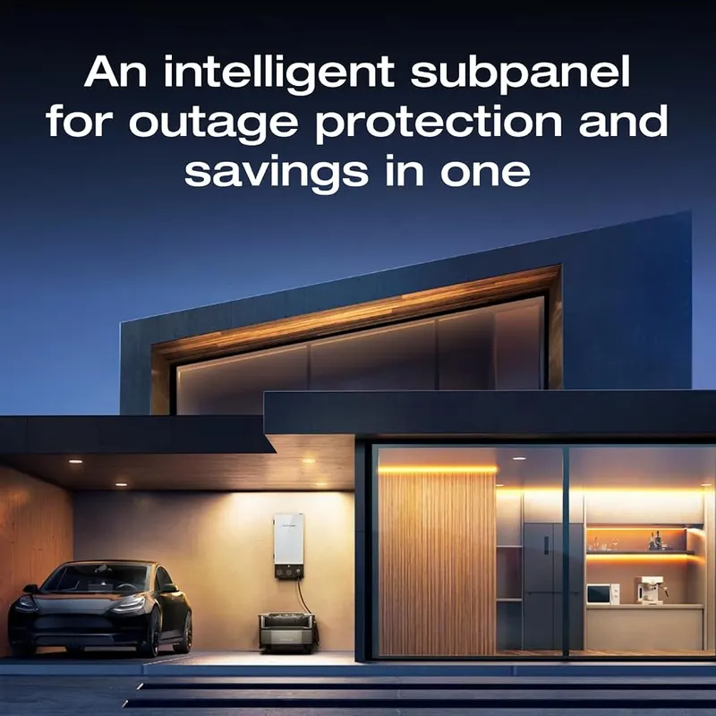 EF ECOFLOW Smart Home Panel 2 – Whole-home backup system hub