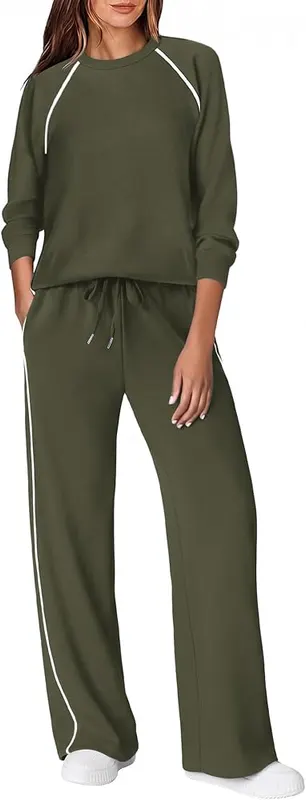 Ekouaer Ekoauer Lounge Sets Army Green in Army Green
