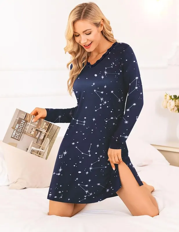 Ekouaer Nightgowns – Unique Design