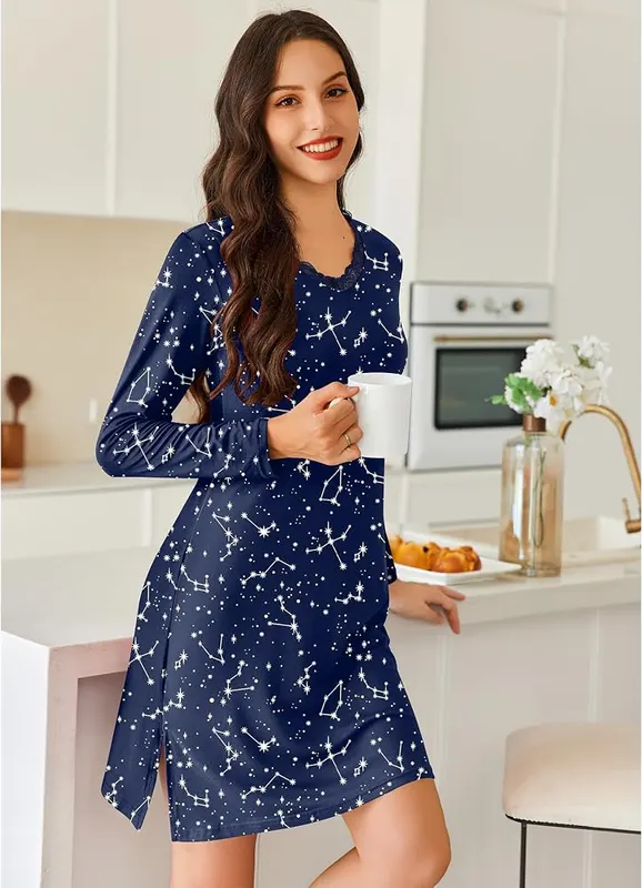 Ekouaer Nightgowns – Elegant & Comfy