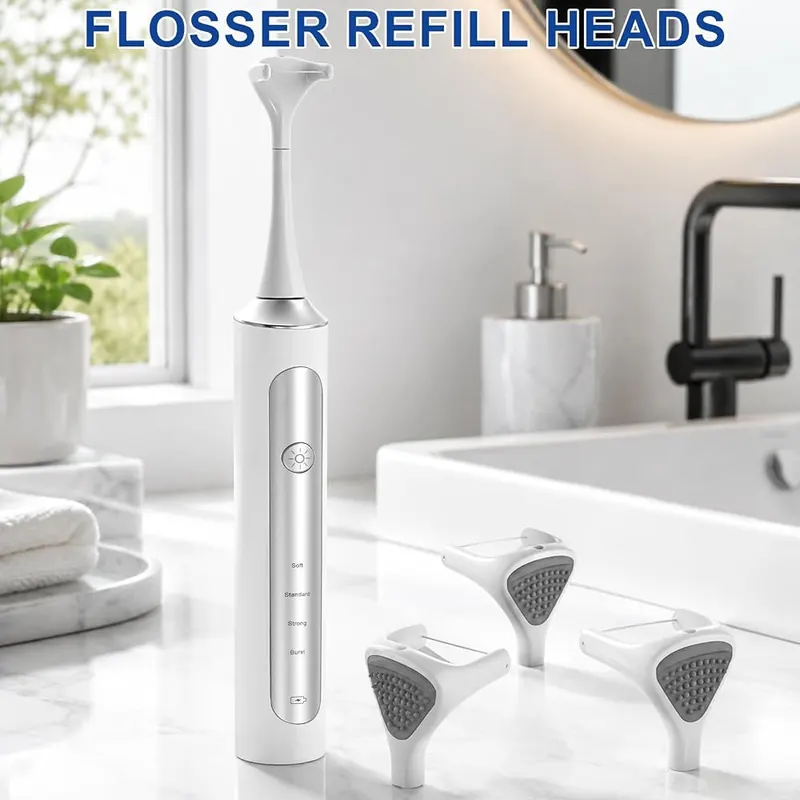 Electric Flosser Refills – Standard white color scheme