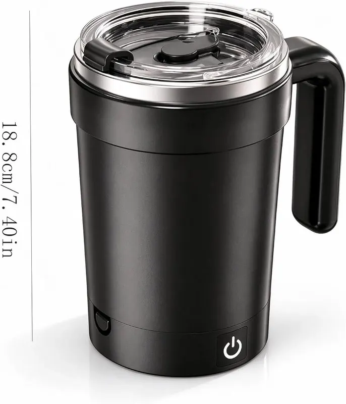 ELMWODHJ 380ml Detachable Self Stirring Coffee Mug – product photo 2 of 7