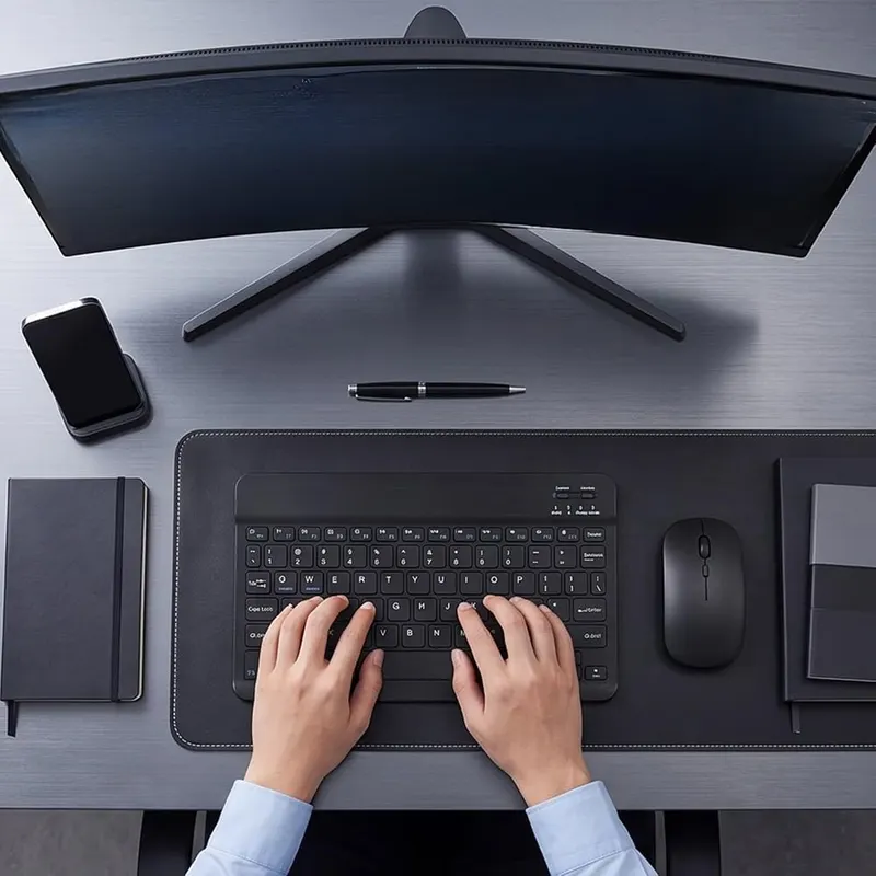 ELMWODHJ Wire less Keyboard Mouse Combo – product photo 5 of 6