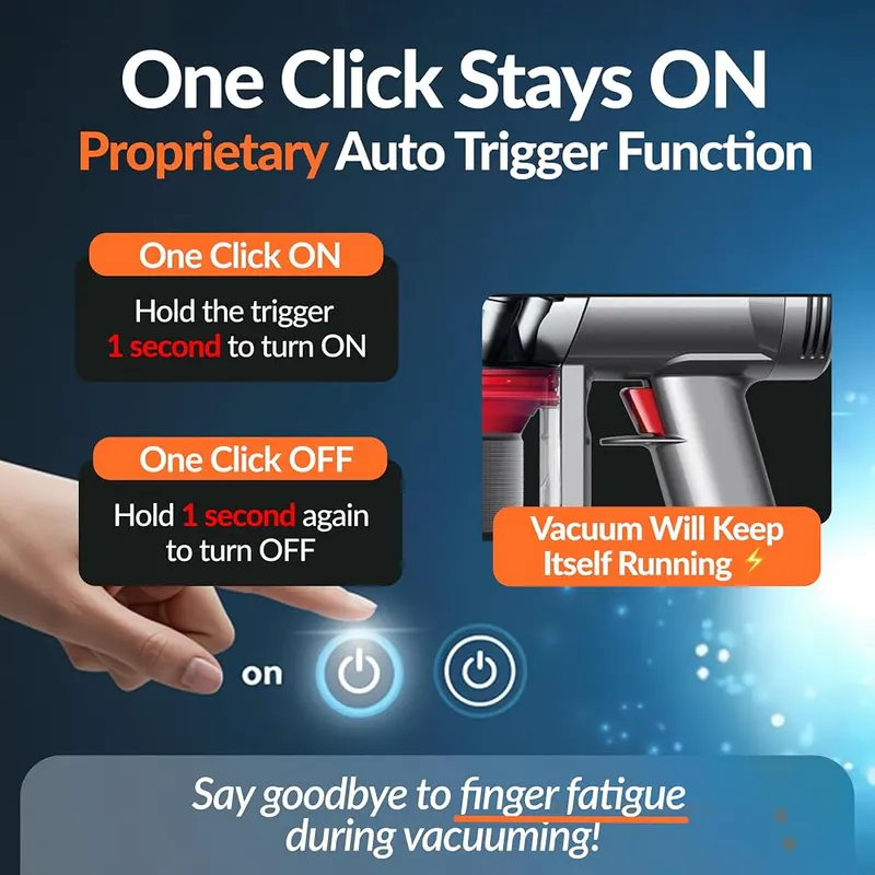 ELO Dyson V11 V15 Battery – Built in Trigger Lock