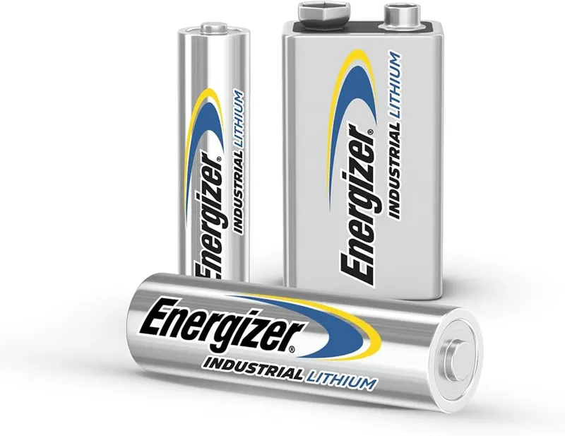 Energizer® Industrial Lithium AA Batteries – Leak-proof construction helps protect devices