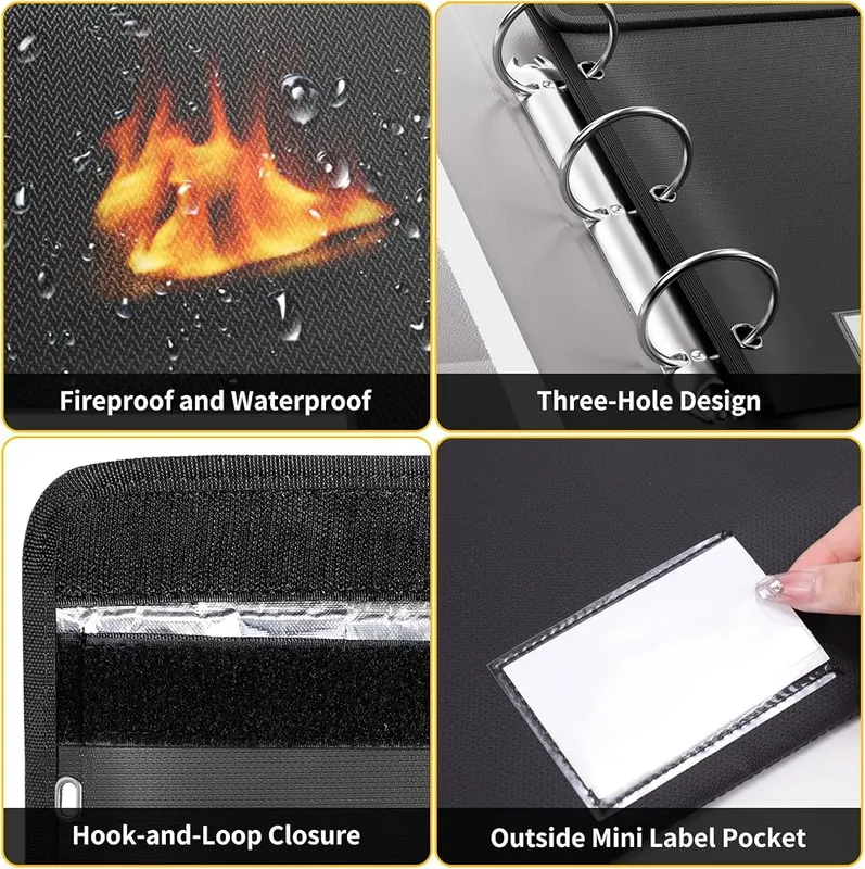 ENGPOW Fireproof Binder Pocket – product photo 8 of 9