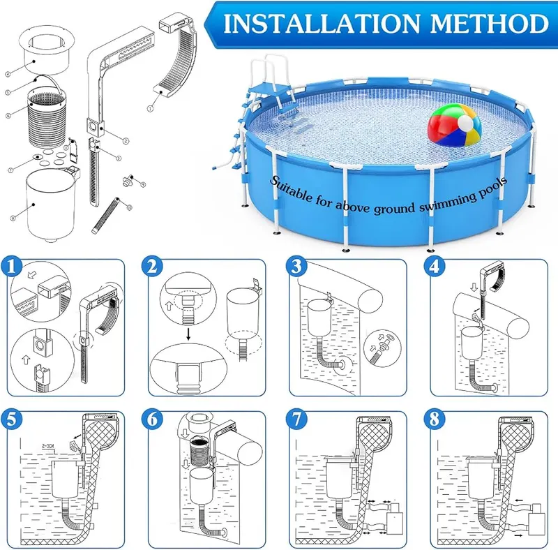 Enhon Above Ground Pool Skimmer – product photo 7 of 7