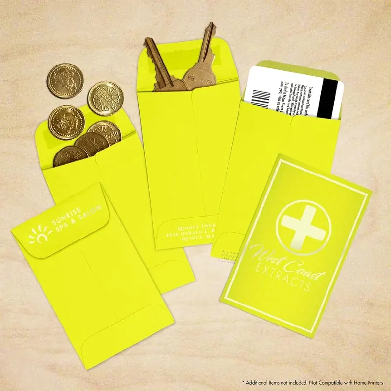 Envelopes.com LUXPaper #1 Coin Envelopes Citrus – Great for the Holidays