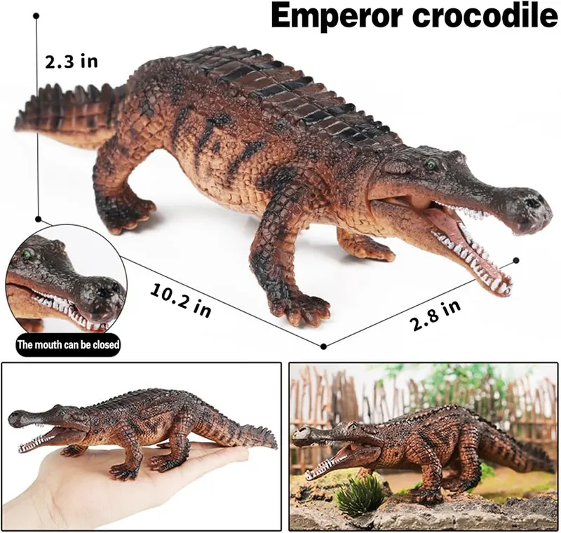 EOIVSH Large Alligator Toy – Versatile Use