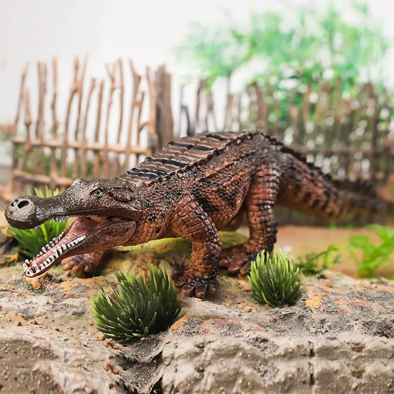 EOIVSH Large Alligator Toy – Realistic Details