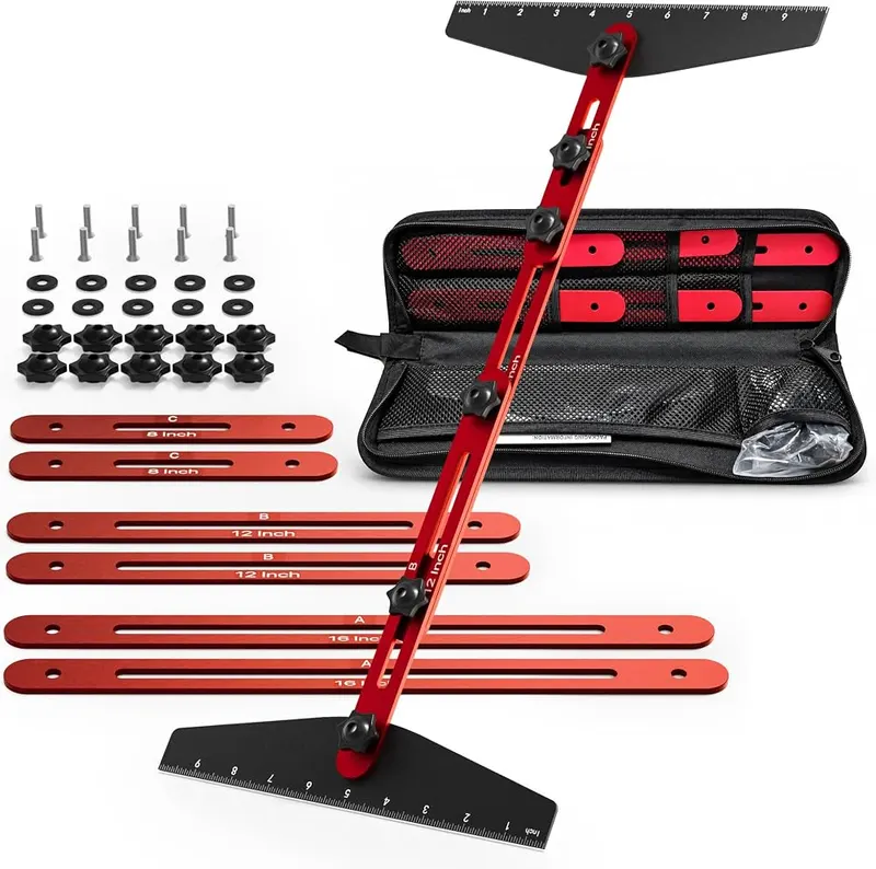 Epfweits Stair Tread Template Tool in Red&Black