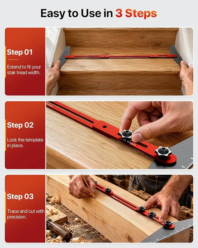 Epfweits Stair Tread Template Tool – product photo 7 of 8