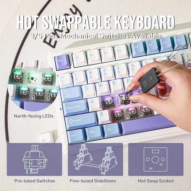 EPOMAKER x Aula F99 Wireless Mechanical Keyboard – product photo 8 of 8
