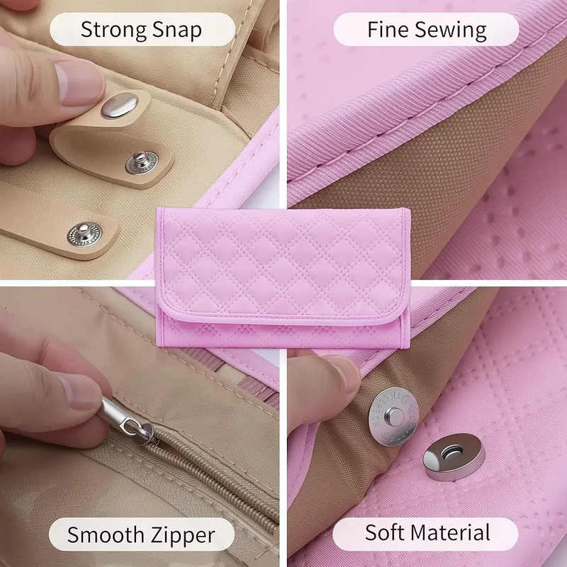 Euedue Portable Jewelry Roll Bag – product photo 5 of 7
