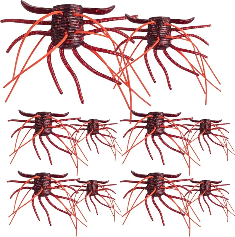 Eupheng Dice Fishing Lures Red in Red