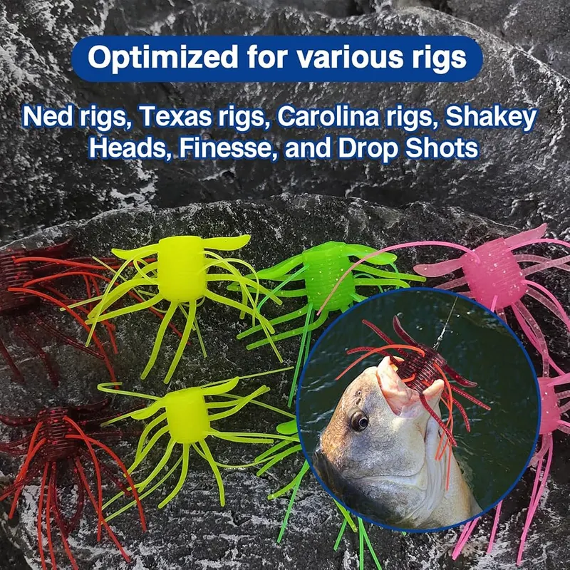 Eupheng Dice Fishing Lures Red – Versatile Performance in All Waters