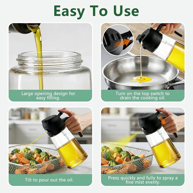 eutopic Oil Sprayer Black – product photo 4 of 8
