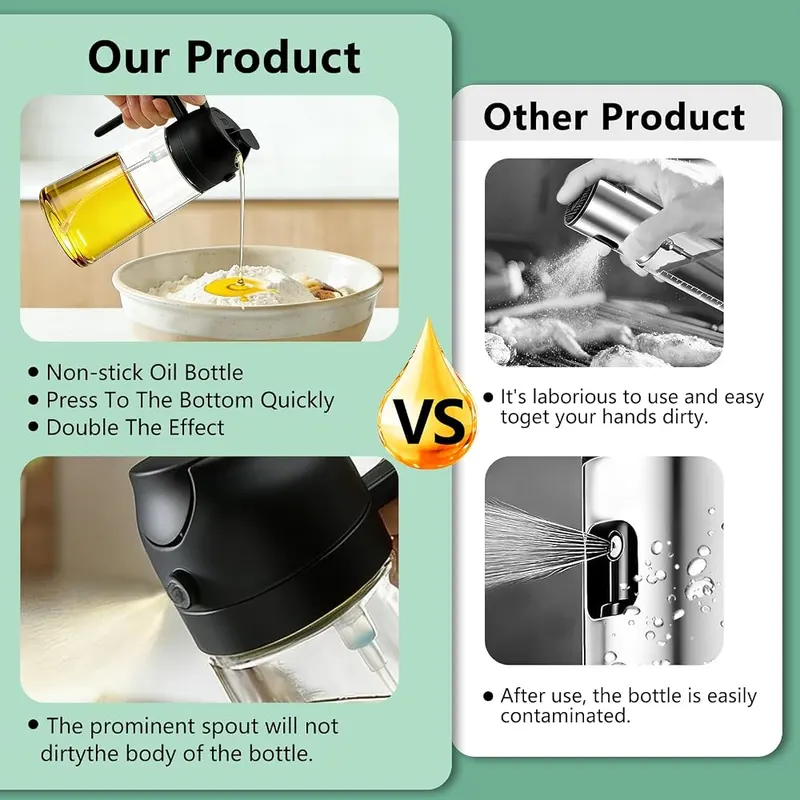 eutopic Oil Sprayer Black – product photo 6 of 8