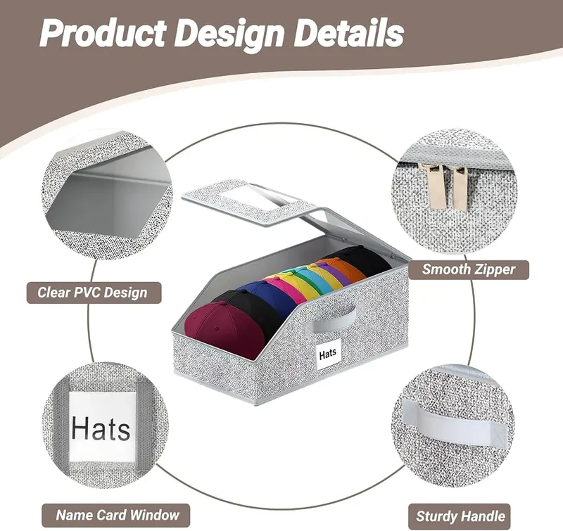 EVOCHOICE Hat Storage – Versatile Applications