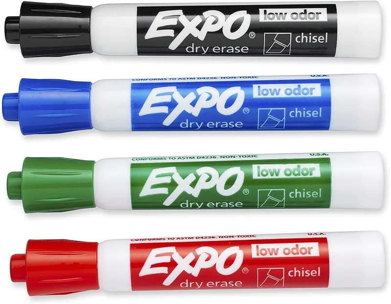 EXPO Dry Erase Markers – Dry erase markers with the most vibrant ink