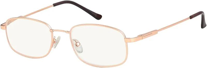 Eyekepper UV Protection Progressive Reading Glasses 3 in Gold