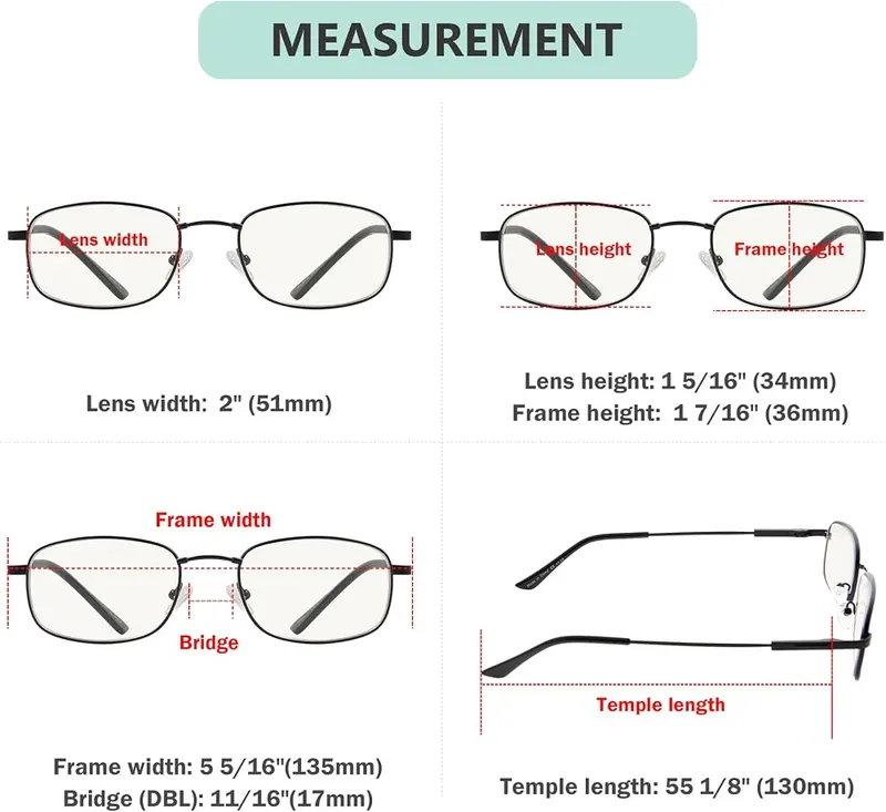 Eyekepper UV Protection Progressive Reading Glasses 3 – Eyekepper Titanium Flexable Progressive Bifocal