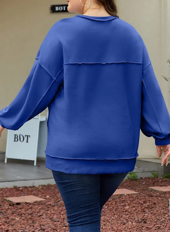 Eytino Plus Size Sweatshirts – product photo 2 of 5