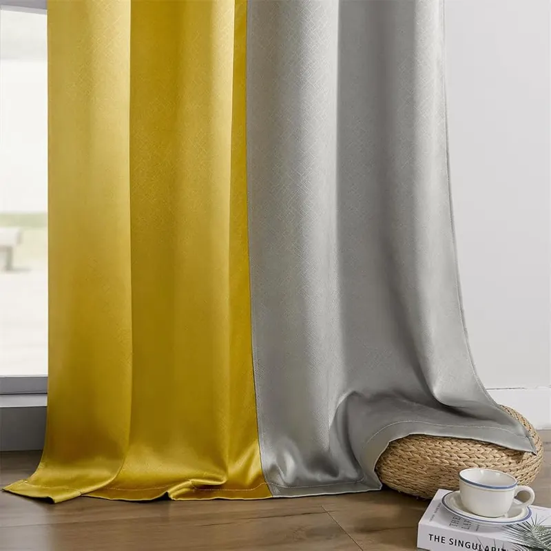 F-CHU 100% Blackout Curtains – Luxury Appearance