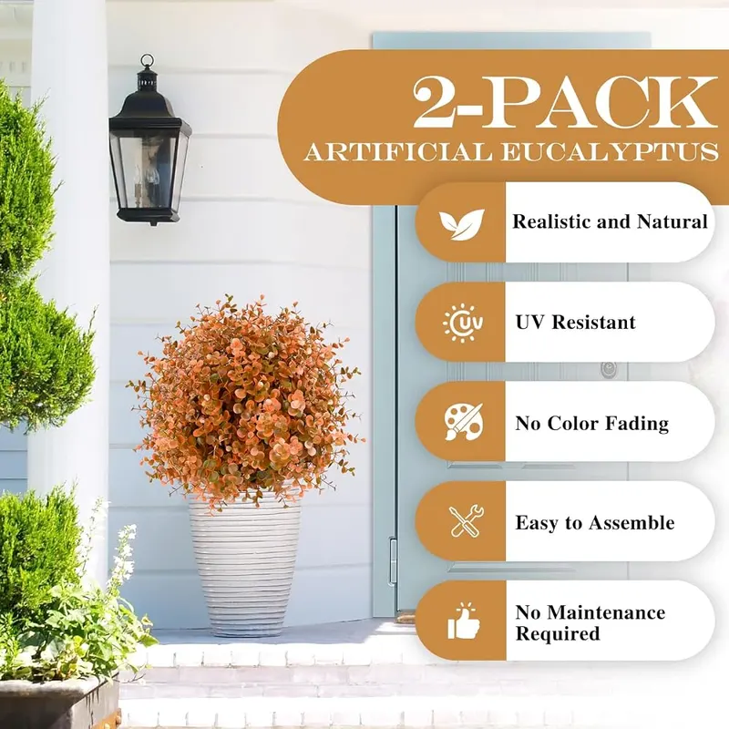 FAJUNZH Artificial Topiary Bushes – product photo 8 of 9