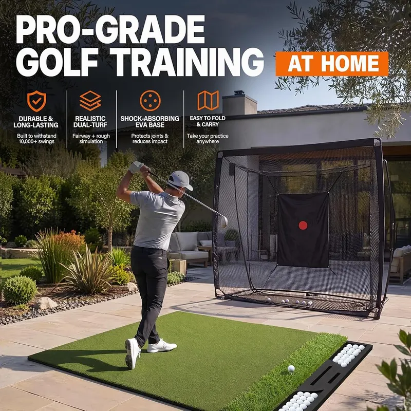 Fanshaw Premium Dual Golf Practice Mat – product photo 7 of 7