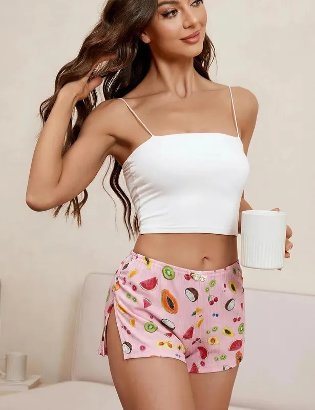 FaroDor Cute Micro Pajamas Shorts – Stay comfortable and stylish through the night