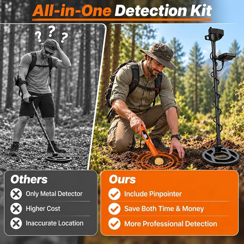 FARTRYNI Metal Detector – Complete Treasure Kit