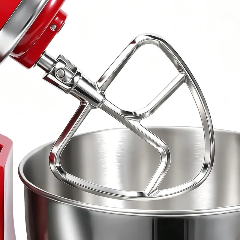 FavorKit Stainless Steel Flat Beater in Stainless Steel Silver