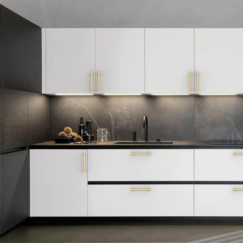FILTA 10 Pack Gold Cabinet Handles 5 – Size of Cabinet Hardware