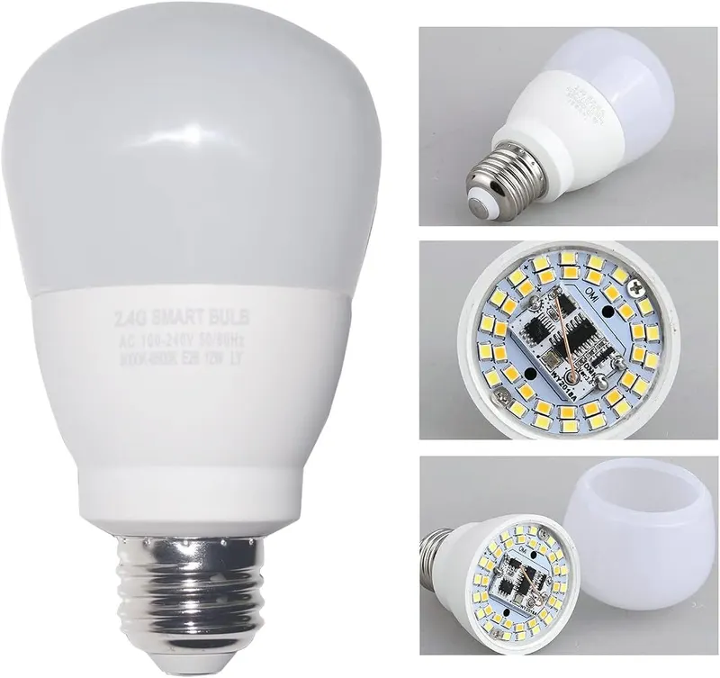 Fjyikj 12W E26 Smart LED Light Bulbs – Smart remote Led bulb Specifications
