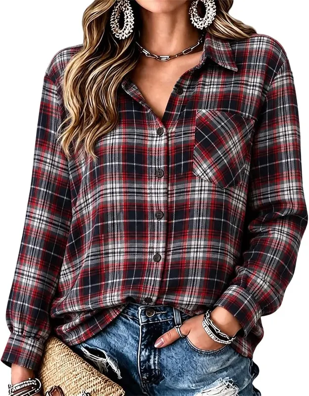 Flannel Plaid Shirts