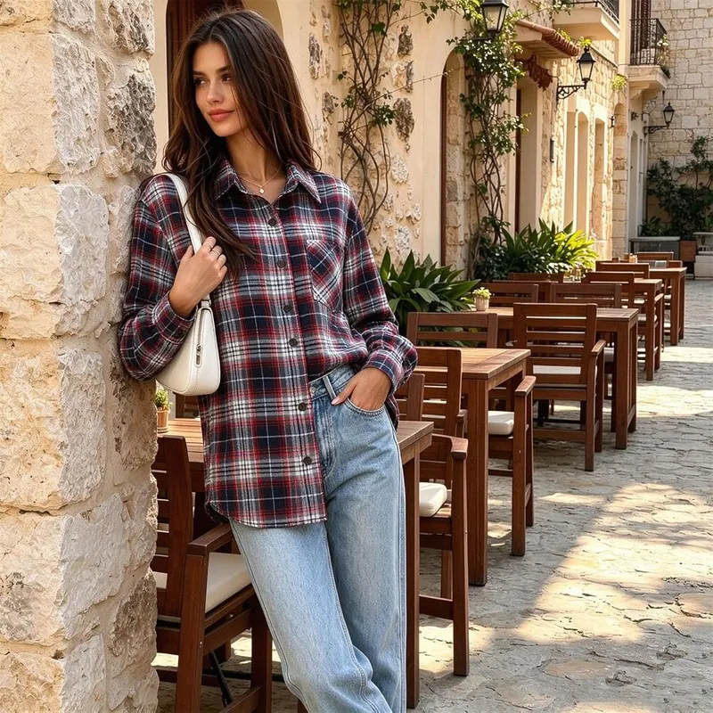 Flannel Plaid Shirts – product photo 3 of 7