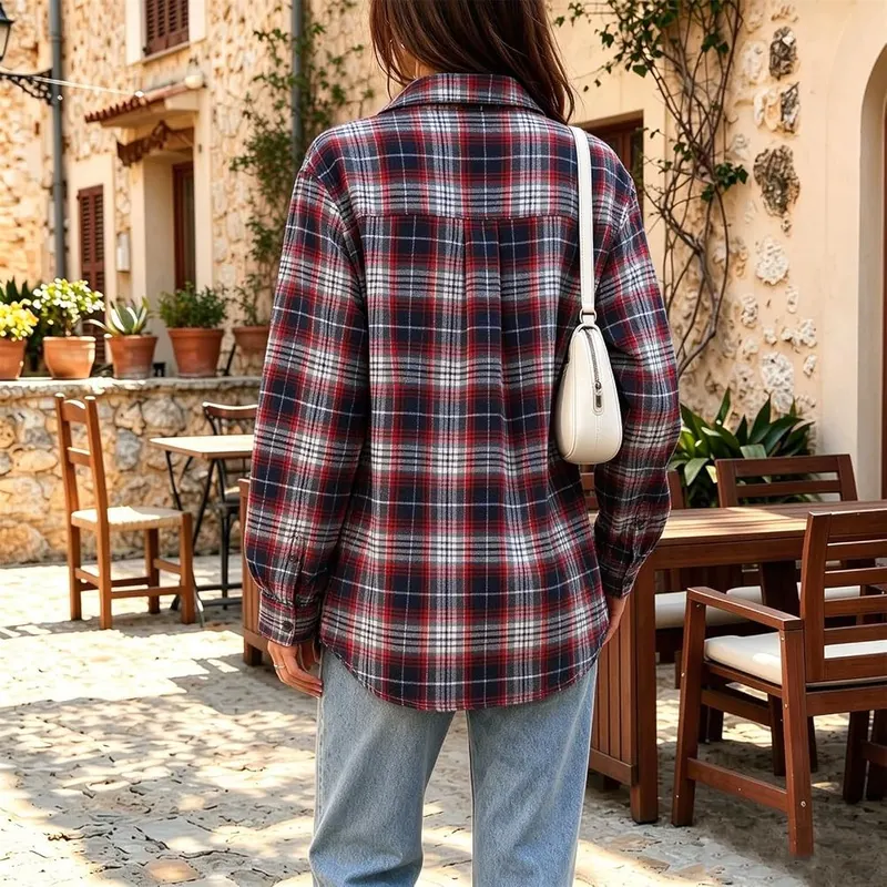 Flannel Plaid Shirts – product photo 6 of 7
