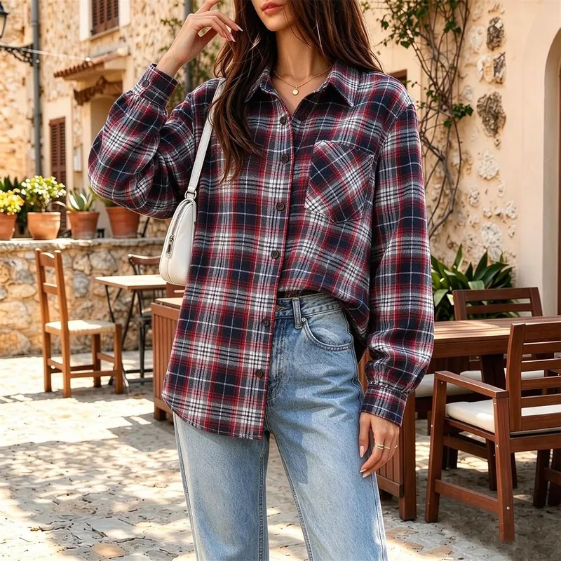 Flannel Plaid Shirts – product photo 7 of 7