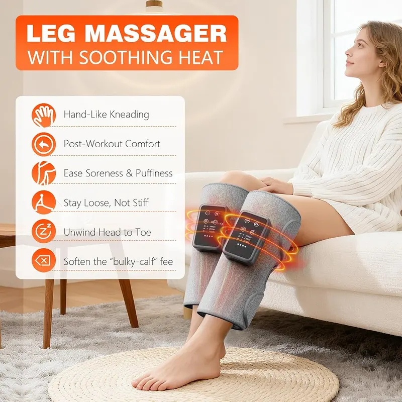 FLORAVIC Calf Massager – Heat plus air compression