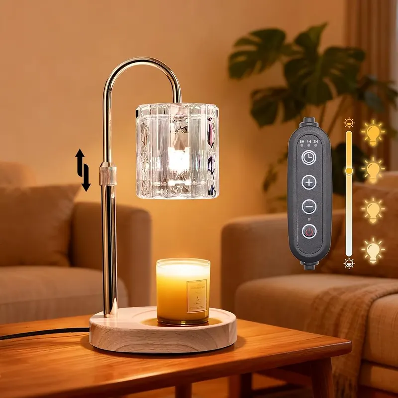 Flyzenvibe Candle Warmer Lamp in White